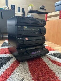 Predám Sony XB3 Hi-Fi vežu na 5 CDčiek - 1