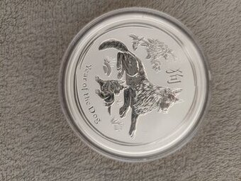 Predám striebornú investičnú mincu