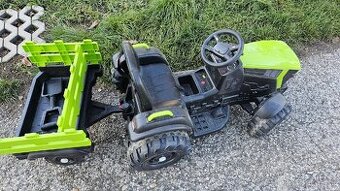 Elektrický Traktor s vozíkom - 1