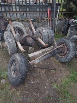 Predná a zadná náprava multicar