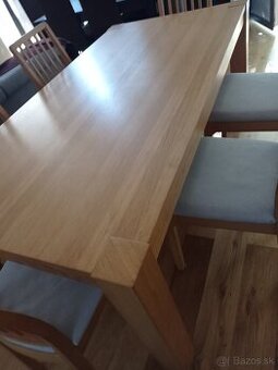 Predám hnedý drevený stôl. 180x91 cm