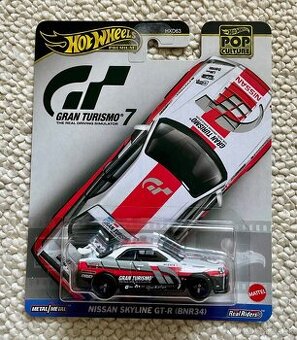 Hot Wheels premium Nissan Skyline GT-R (BNR34)
