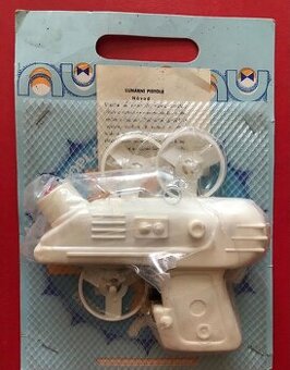 Lunárna pištoľ CHEMOPLAST Brno - retro hračky