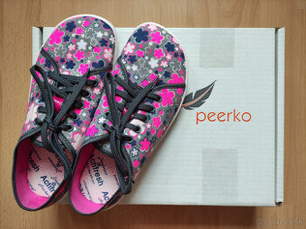 Barefoot tenisky - Peerko - ružové