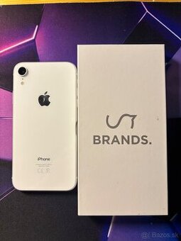 iPhone XR 128GB Biely 85% batéria.