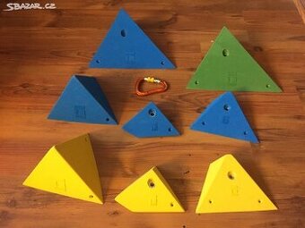 Nové lezecké chyty THEREX Brix set - 8 kusů