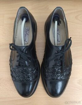 Pánske čierne elegantné topánky