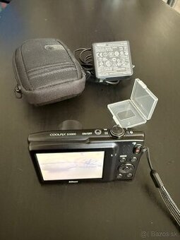 Nikon Coolpix S3300 – TOP stav, nová baterie + pouzdro