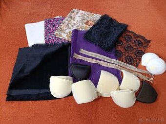 Látky na šitie a potreby na šitie