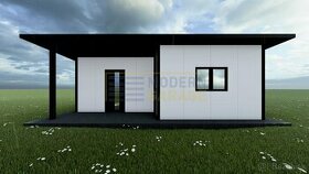 Montovaný celoročný domček so spálňou - 40m²