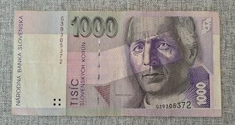 1000sk Bankovka