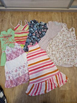 Letne saty velkost 122/128