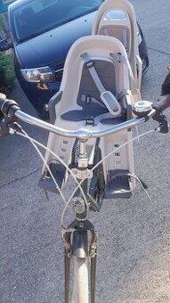 Decathlon predná sedačka na bicykel