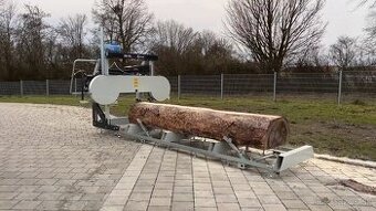Benzínová kmeňová pásová píla LUMAG BSW76GL