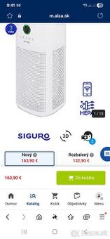 Čistička vzduchu Siguro AP-K50