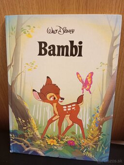 WALT DISNEY bambi - 3 knihy - 1