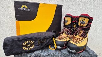 Predám Expedičné topánky Lasportiva Nepal Nepal Cube + mačky