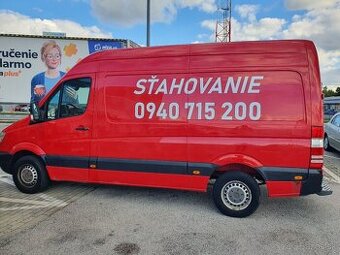 Hladam zakazky na vytazenie dodavky Mercedes Sprinter