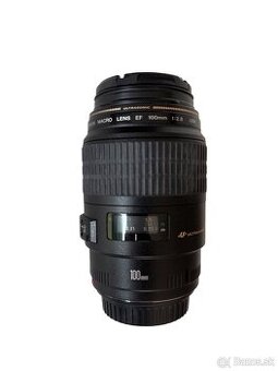 Canon EF 100mm f/2.8 Macro USM – TOP stav, málo používaný
