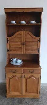Selský/rustikální kredenc, příborník, nábytek ze dřeva