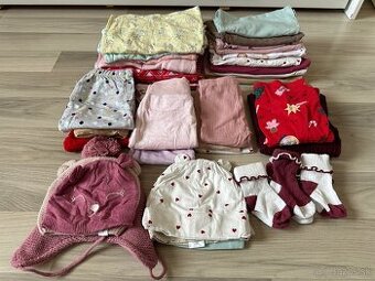 Balík dievčenského oblečenia - veľkosť 68