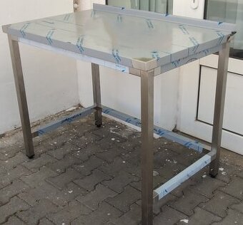 Nerezové pracovné gastro stoly, kuchynský stôl