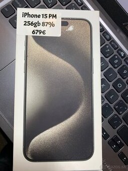 Apple iPhone 15 pro max 256gb natural titanium
