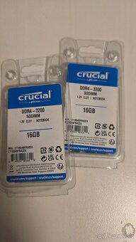 Crucial SO-DIMM 32 GB KIT DDR4 3 200 MHz CL22 (pre notebook)