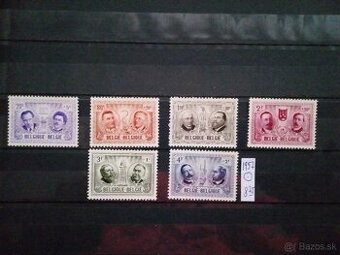 Poštové známky č.366 - Belgicko - ososbnosti