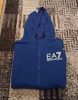 Emporio Armani modrá zips