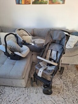 Hauck trojkombinácia 3v1 – vanička, športový, vajíčko + matr