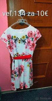 Spoločenské šaty veľ.134