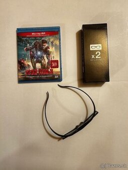 3D okuliare Samsung + Iron Man 3 Blu-ray 3D