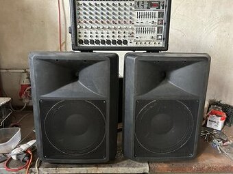 Predám ozvučovaciu aparatúru Behringer + RH Sound