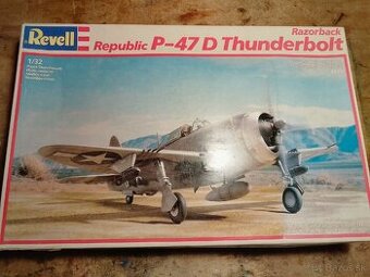 Plastikový model lietadla Thunderbolt P-47D 1/32 Revell