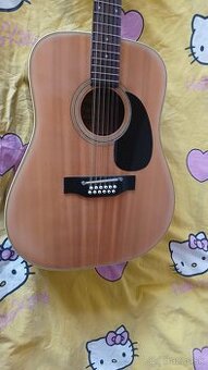 Fender F-55-12 kvalitna 12-strunka, Dreadnought