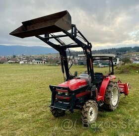 Predám traktor mitsubishi MT 265 4x4 s čelným nakladačom - 1