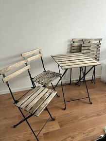 Záhradná/ balkónová zostava IKEA 5ks