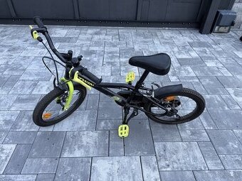 16-palcový bicykel pre deti od 4,5 do 6 rokov 500 Dark Hero