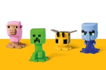 Kúpim McDonalds happy meal hračky Minecraft
