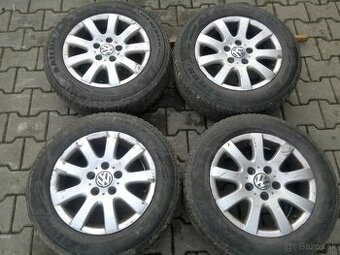 Elektrony Golf V 5x112 R15, zimne pneu 195/65 r15
