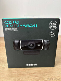 LOGITECH C922 PRO HD STREAM WEBCAM