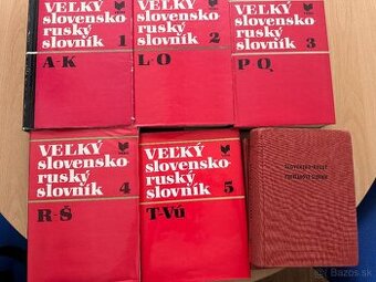 Päťzväzkový slovensko-ruský slovník