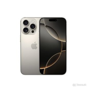 iPhone 16 PRO 128 GB Prírodný Titán