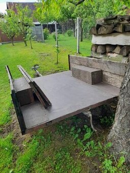 Vlečka za malotraktor