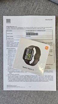 Predám nové smart Watch Xiaomi Redmi 5