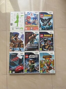 9x Nintendo Wii Hry