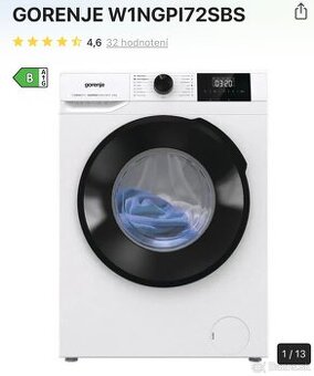 Pračka GORENJE W1NGPI72SBS