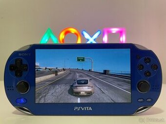 PlayStation Vita Sapphire Blue OLED - REZERVOVANÉ