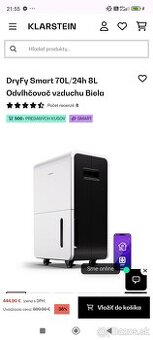 Odvlhčovač Klarstein